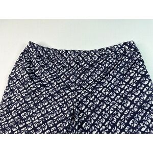 MICHAEL Michael Kors Navy Print Stretch Women's‎ Shorts Size 6